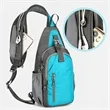 Multi Color Sling Backpack With Zippered Pockets | https://www.bestnamebadges.com