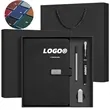 Business Gift Set With Notebook Pen USB And Gift Bag | https://www.bestnamebadges.com