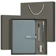 Business Gift Set With Notebook Pen USB And Gift Bag | https://www.bestnamebadges.com