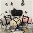 Large Capacity Travel Duffel Bag With Shoulder Strap Handle | https://www.bestnamebadges.com