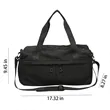 Sports Gym Duffel Bag With Wet Dry Separation And Shoe Compa | https://www.bestnamebadges.com