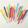 Macaron Color Retractable Ballpoint Pen With Smooth Ink | https://www.bestnamebadges.com