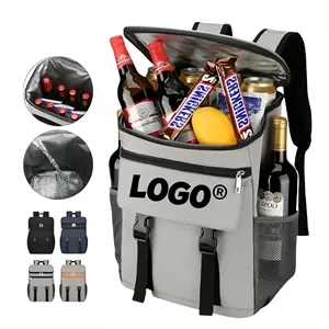 25L Insulated Cooler Backpack Leakproof Portable Lunch Bag