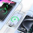10000mAh Magnetic Wireless Power Bank Portable Stand | https://www.bestnamebadges.com