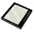 In Stock Luxury Notebook And Pen Gift Set With Elegant Box | https://www.bestnamebadges.com