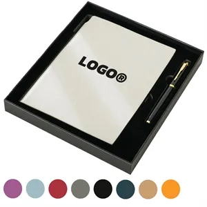 In Stock Luxury Notebook And Pen Gift Set With Elegant Box
