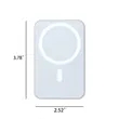 5000mAh Magnetic Wireless Power Bank Portable Phone Charger | https://www.bestnamebadges.com