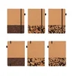 In Stock Eco Cork Coffee Ground Notebook Pen Gift Set | https://www.bestnamebadges.com