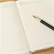 In Stock Eco Cork Coffee Ground Notebook Pen Gift Set | https://www.bestnamebadges.com