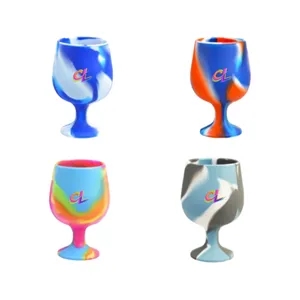 1.7 oz  Silicone High-Footed Cups