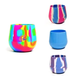 13 oz Silicone Wine Glasses