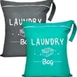 Large Travel Laundry Bags Waterproof Machine Washable | https://www.bestnamebadges.com