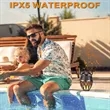 IPX5 Waterproof Flame Atmosphere bluetooth Speaker | https://www.bestnamebadges.com