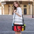 Clear Tote Bag with Reinforced Strap | https://www.bestnamebadges.com