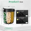 Large Pill Bottle Organizer for Holding 6 Various Vitamins | https://www.bestnamebadges.com