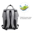 Multifunction Diaper Bag Backpack | https://www.bestnamebadges.com
