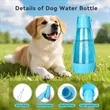 3-in-1 Portable Pet Water Dispenser with Food Container | https://www.bestnamebadges.com