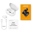 LED Display Wireless Earbuds Bluetooth Sport Headphones | https://www.bestnamebadges.com