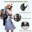 Clear Backpack | https://www.bestnamebadges.com