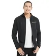 Men's Full Zip MicroFleece Brushed Back Jacket | https://www.bestnamebadges.com