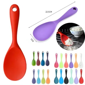 Silicone Heat Resistant Nonstick Rice Cooker Spoon