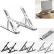 Portable  Foldable Adjustable Laptop Stand for Desk | https://www.bestnamebadges.com