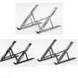 Portable  Foldable Adjustable Laptop Stand for Desk | https://www.bestnamebadges.com