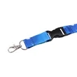 3/4" Custom Breakaway Lanyards Keychain W/ Detachable Buckle | https://www.bestnamebadges.com