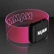 Laser Engraved - Cosmic LED Neon Bracelets | https://www.bestnamebadges.com