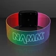 Laser Engraved - Cosmic LED Neon Bracelets | https://www.bestnamebadges.com