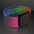 Laser Engraved - Cosmic LED Neon Bracelets | https://www.bestnamebadges.com