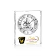 Ashland Silver VividPrint™ Clock | https://www.bestnamebadges.com