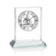 Ashland Clock on Base - Silver Dial | https://www.bestnamebadges.com