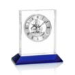 Ashland Clock on Base - Silver Dial | https://www.bestnamebadges.com