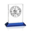 Ashland Clock on Base - Silver Dial | https://www.bestnamebadges.com