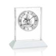 Ashland Clock on Base - Silver Dial | https://www.bestnamebadges.com