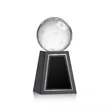 Pickleball Award on Tall Marble Base | https://www.bestnamebadges.com