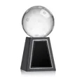Pickleball Award on Tall Marble Base | https://www.bestnamebadges.com