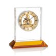 Ashland VividPrint™ Clock on Base - Gold Dial | https://www.bestnamebadges.com