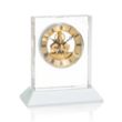 Ashland VividPrint™ Clock on Base - Gold Dial | https://www.bestnamebadges.com