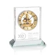 Ashland Clock on Base - Gold Dial | https://www.bestnamebadges.com