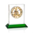 Ashland Clock on Base - Gold Dial | https://www.bestnamebadges.com