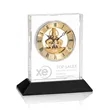 Ashland Clock on Base - Gold Dial | https://www.bestnamebadges.com