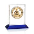 Ashland Clock on Base - Gold Dial | https://www.bestnamebadges.com