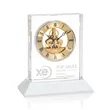 Ashland Clock on Base - Gold Dial | https://www.bestnamebadges.com