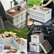Foldable Camping Storage Box Car Trunk Organizer  | https://www.bestnamebadges.com