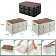 Foldable Camping Storage Box Car Trunk Organizer  | https://www.bestnamebadges.com