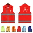 High Visibility Reflective Safety Vests  | https://www.bestnamebadges.com
