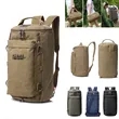 Oversized Heavy Duty Canvas Travel Duffel Backpack | https://www.bestnamebadges.com