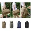Oversized Heavy Duty Canvas Travel Duffel Backpack | https://www.bestnamebadges.com